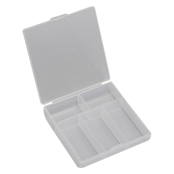 Caja de aparejos de pesca Paleta práctica de plástico Caja de almacenamiento de aparejos de pesca
