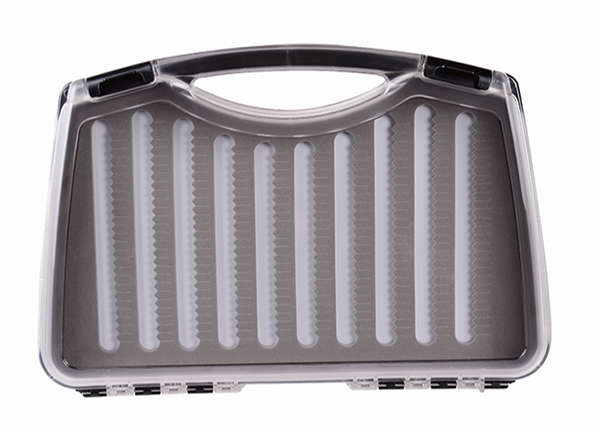 Impermeable Fly Box Silicona Transparente Fishbox Pesca Almacenamiento