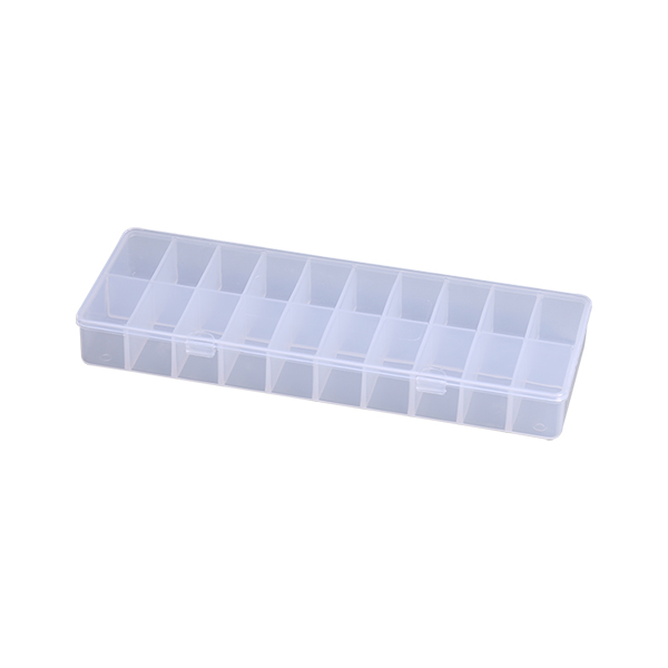 Caja de recogida de contenedores multifunción de malla de plástico transparente