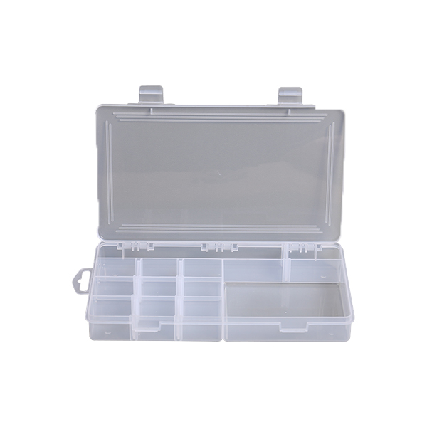 Compartimento de plástico multifuncional Caja de almacenamiento de pescador